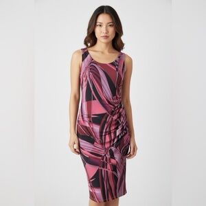 Joeffer Caoc Abstract Print Dress Women's Size Small